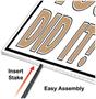 Plastic Jumbo Grad Yard Sign