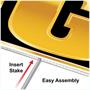 Plastic Grad Yard Sign