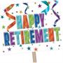 Happy Retirement Yard Sign