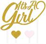 It's A Girl Cake Topper