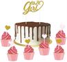 It's A Girl Cake Topper