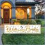 Plastic Jumbo Welcome Baby Yard Sign