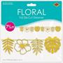 Foil Die-Cut Floral Streamer