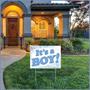 Plastic It's A Boy! Yard Sign