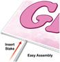 Plastic It's A Girl! Yard Sign
