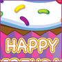 Plastic Jumbo Cupcake Yard Sign