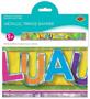 Metallic Luau Party Fringe Banner