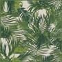 Palm Leaf Fabric Table Runner