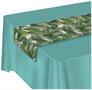 Palm Leaf Fabric Table Runner