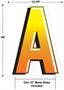 Plastic "A" Yard Sign
