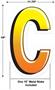 Plastic "C" Yard Sign