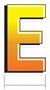 Plastic "E" Yard Sign