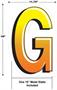 Plastic "G" Yard Sign