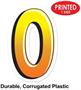 Plastic "O" Yard Sign