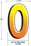 Plastic "O" Yard Sign