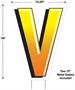 Plastic "V" Yard Sign