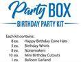 Birthday Party Box