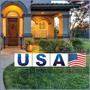 Plastic USA Yard Sign