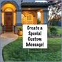 Plastic "Blank" Yard Sign