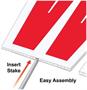 Plastic Jumbo Welcome Home Yard Sign Set