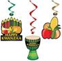 Happy Kwanzaa Whirls