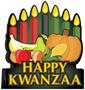 3-D Happy Kwanzaa Centerpiece