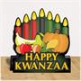 3-D Happy Kwanzaa Centerpiece