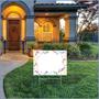 Plastic "Blank" Yard Sign