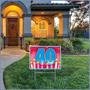 Plastic "40" Birthday Yard Sign