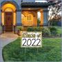 Plastic "Class Of" Yard Sign