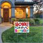 Plastic Honk! It's My Birthday!Yard Sign