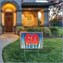 Plastic "60" Birthday Yard Sign