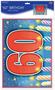 Plastic "60" Birthday Yard Sign