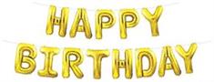 Happy Birthday Balloon Streamer