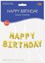 Happy Birthday Balloon Streamer