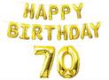 Happy Birthday "70" Balloon Streamer