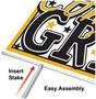 Plastic Congrats Grad Yard Sign