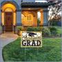 Plastic Congrats Grad Yard Sign