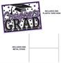 Plastic Congrats Grad Yard Sign