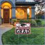 Plastic Congrats Grad Yard Sign