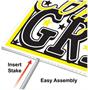 Plastic Congrats Grad Yard Sign