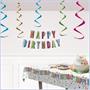 Foil Happy Birthday Streamer