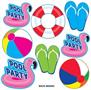 Pool Party Cutouts