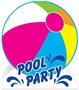 3-D Pool Party Centerpiece