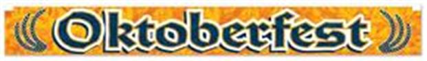 Metallic Oktoberfest Fringe Banner