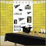 Metallic Square Curtain