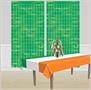 Metallic Square Curtain