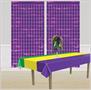 Metallic Square Curtain
