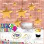 Metallic Square Curtain