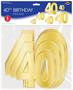 Foil "40" Birthday Cutouts